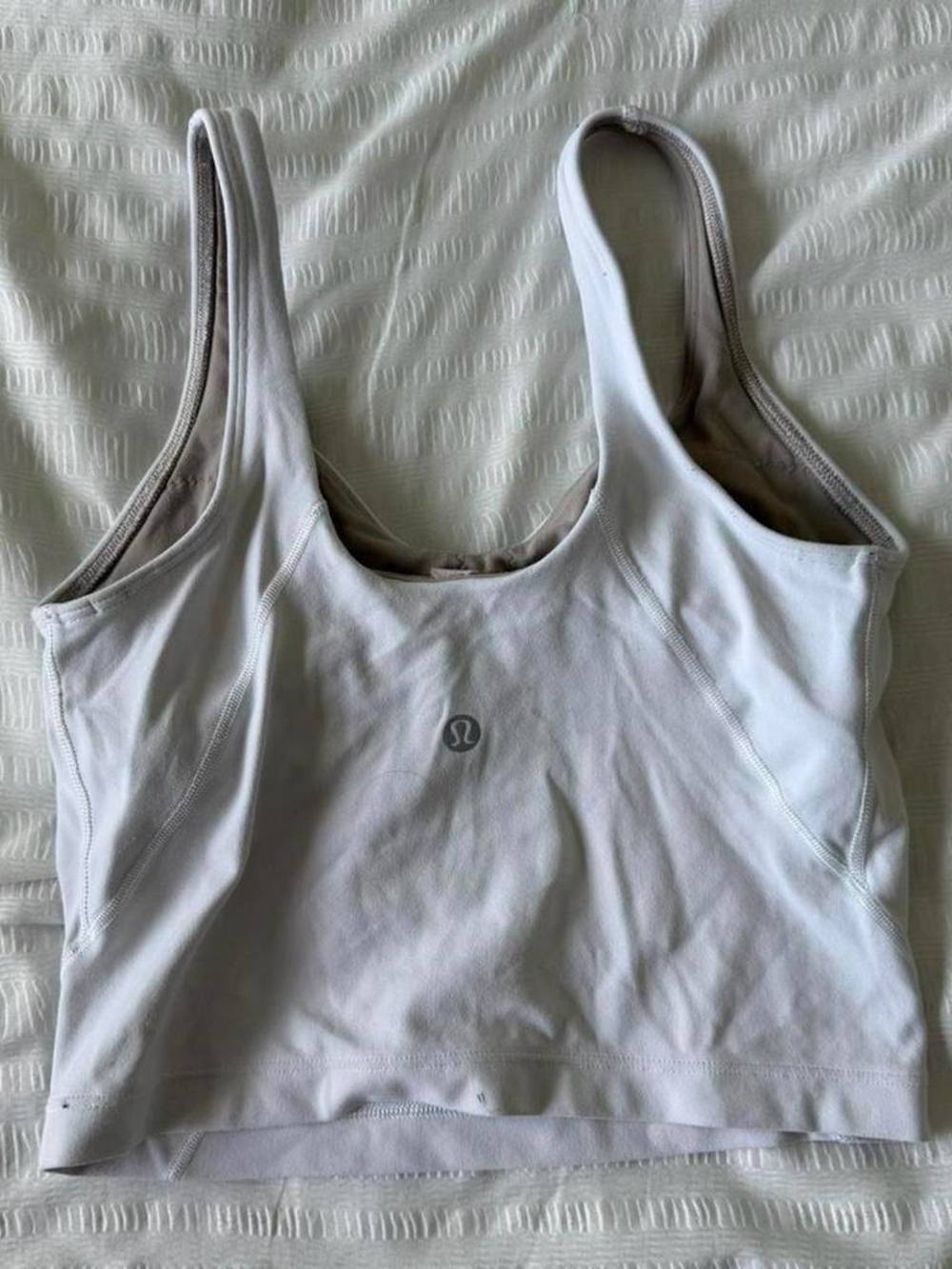 lululemon athletica White Tank Top